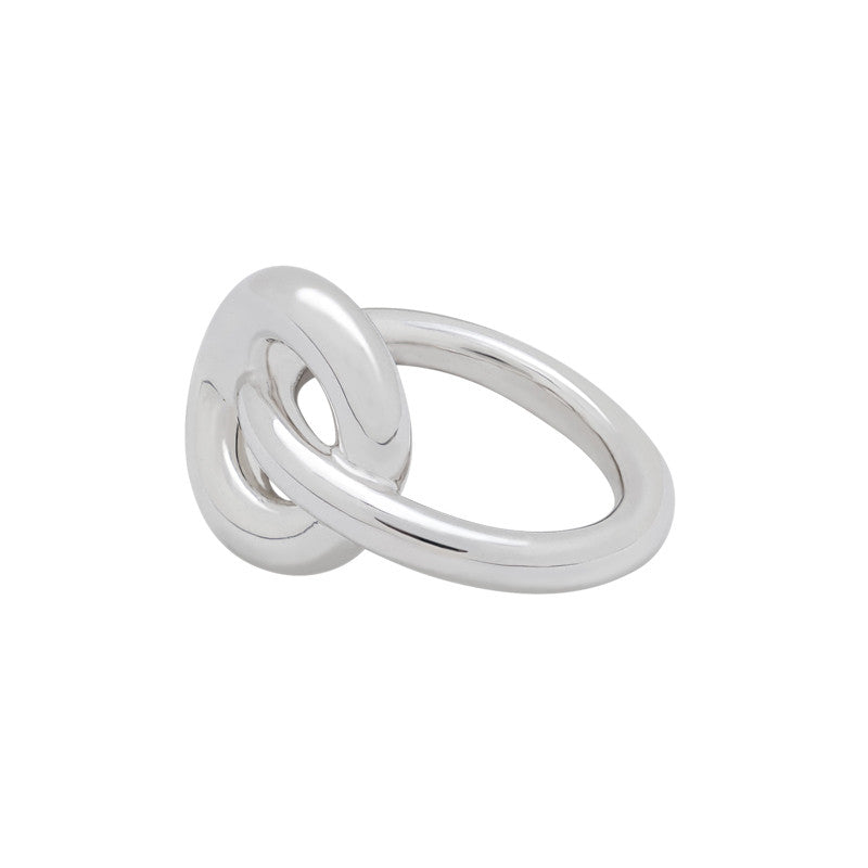  Bague Anneaux Entrelacés Argent