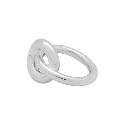  Bague Anneaux Entrelacés Argent