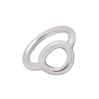  Bague Cercle Argent - Petit Modèle