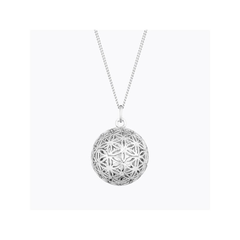  Bola De Grossesse Fleur Argent - Ilado