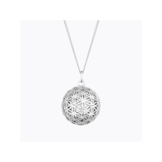  Bola De Grossesse Fleur Argent - Ilado