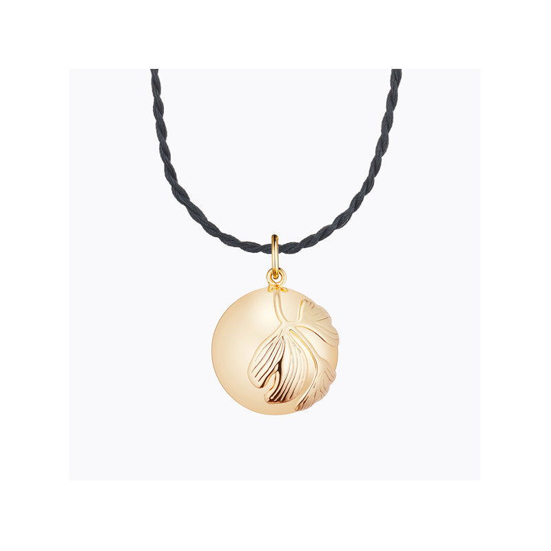  Bola De Grossesse Ginkgo Plaqué Or Jaune - Ilado