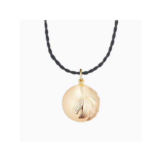  Bola De Grossesse Ginkgo Plaqué Or Jaune - Ilado