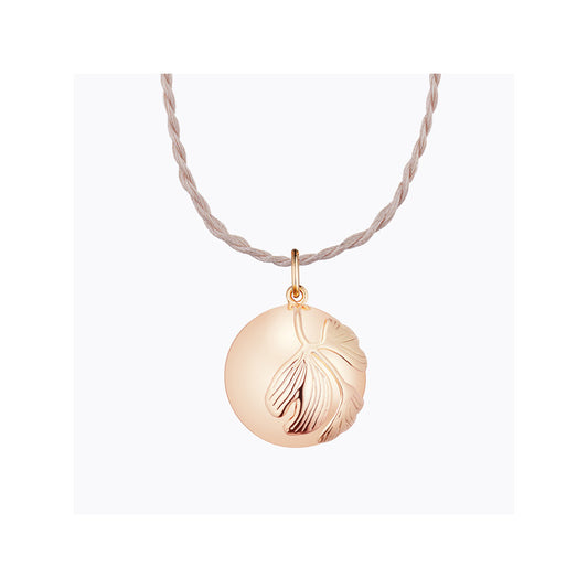  Bola De Grossesse Ginkgo Plaqué Or Rose - Ilado