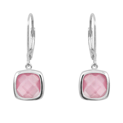  Boucles D'oreilles Sissi Rose - Clio Blue