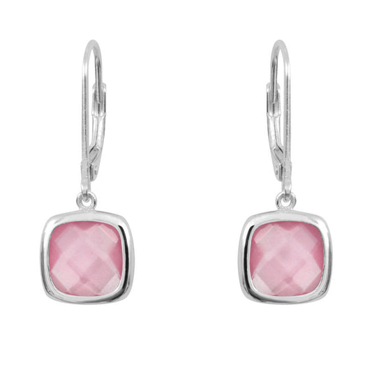  Boucles D'oreilles Sissi Rose - Clio Blue