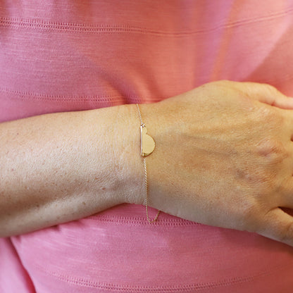  Bracelet Chaîne Femme Enceinte En Or - B.doo
