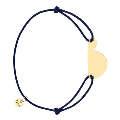  Bracelet Cordon Or Femme Enceinte GM - B.doo