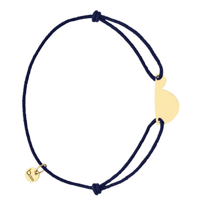  Bracelet Cordon Or Femme Enceinte PM - B.doo