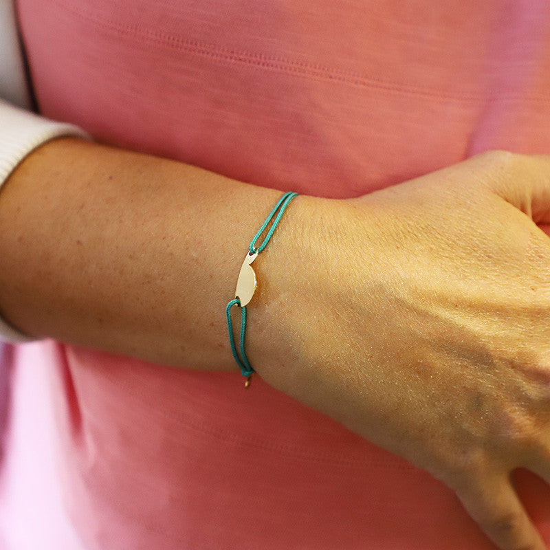  Bracelet Cordon Or Femme Enceinte PM - B.doo