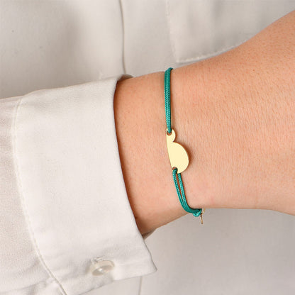  Bracelet Cordon Or Femme Enceinte PM - B.doo