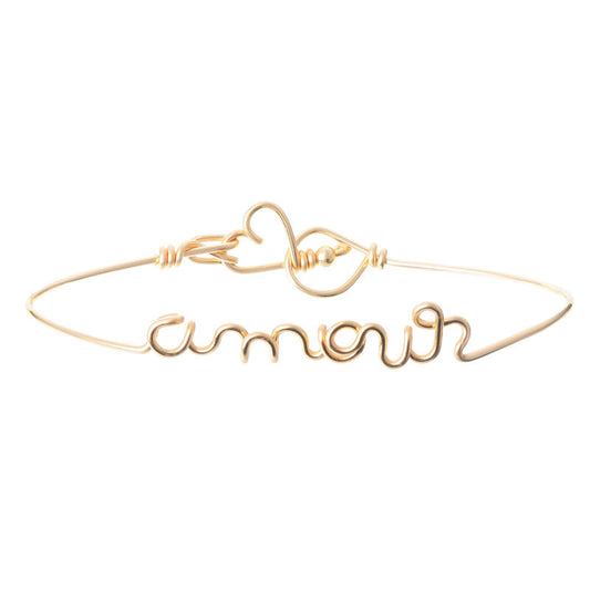  Bracelet Jonc Amour - Padam Padam