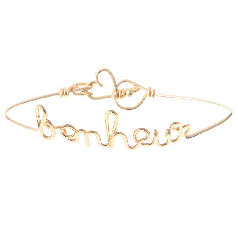  Bracelet Jonc Bonheur - Padam Padam