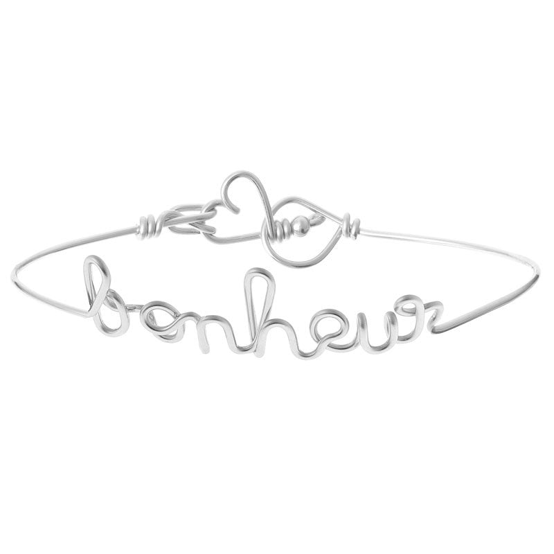  Bracelet Jonc Bonheur - Padam Padam