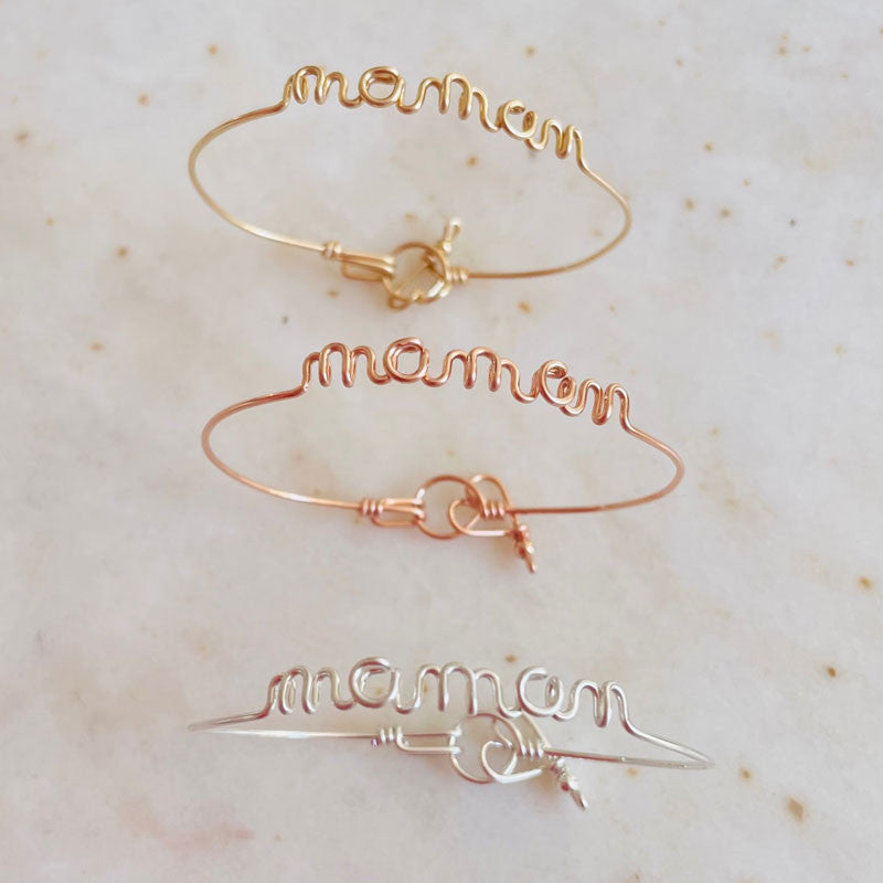  Bracelet Jonc Maman - Padam Padam