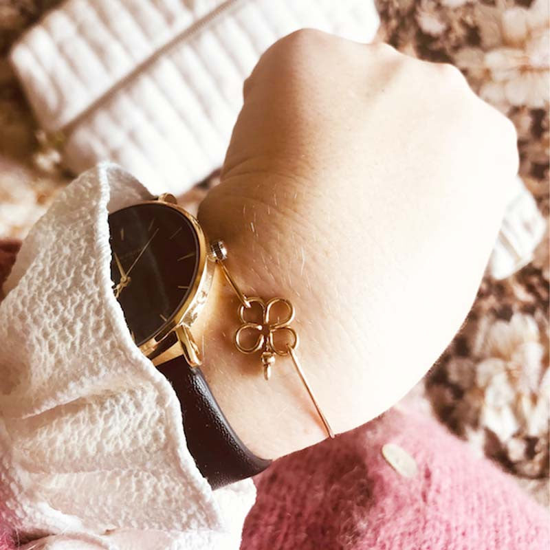  Bracelet Jonc Trèfle - Padam Padam