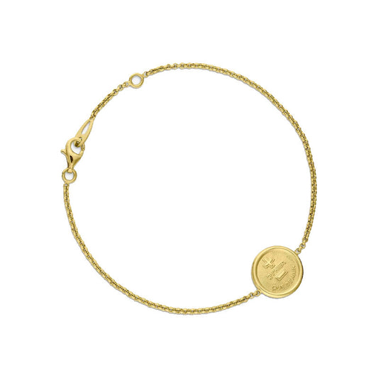  Bracelet Plus Qu'hier Moins Que Demain Sur Chaine - Augis