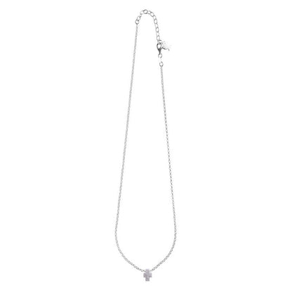  Collier Ado Croix Argent - Clio Blue