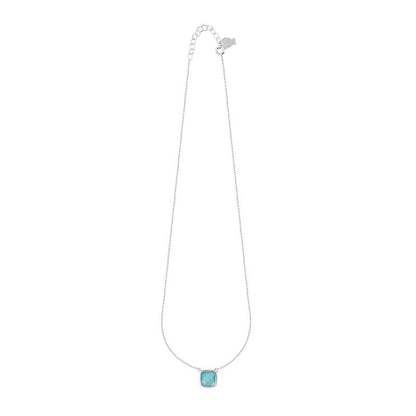  Collier Femme Sissi Bleu Pacifique - Clio Blue