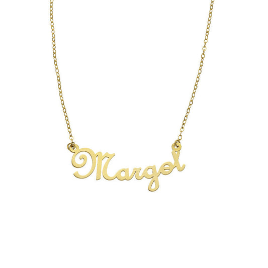  Collier Prénom Or Jaune Margot