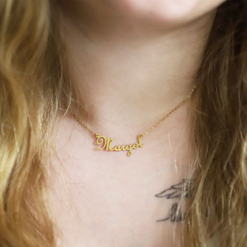 Collier Prénom Or Jaune Margot