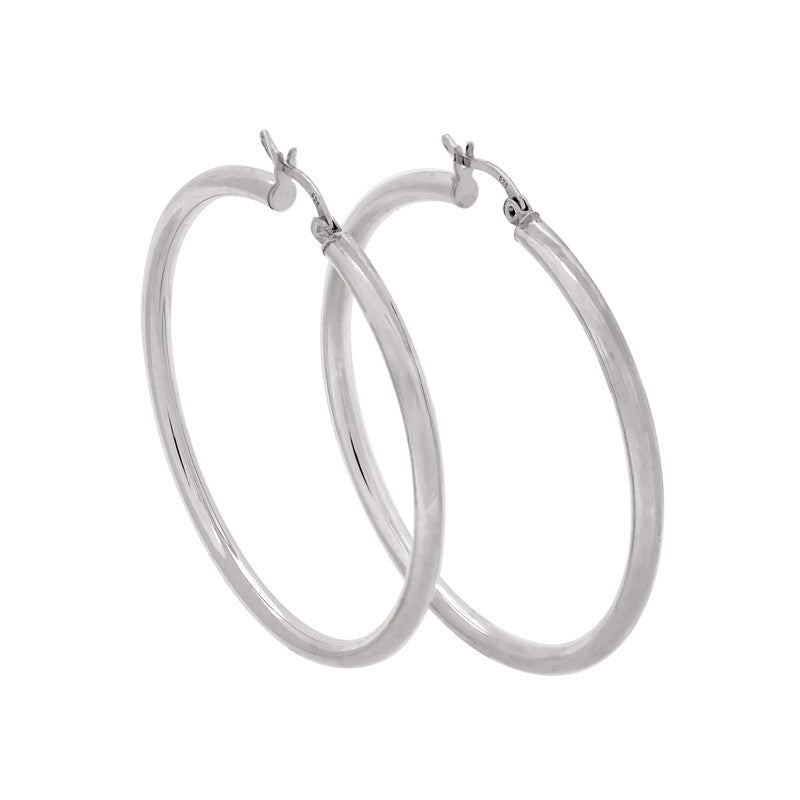  Créoles Argent 45mm