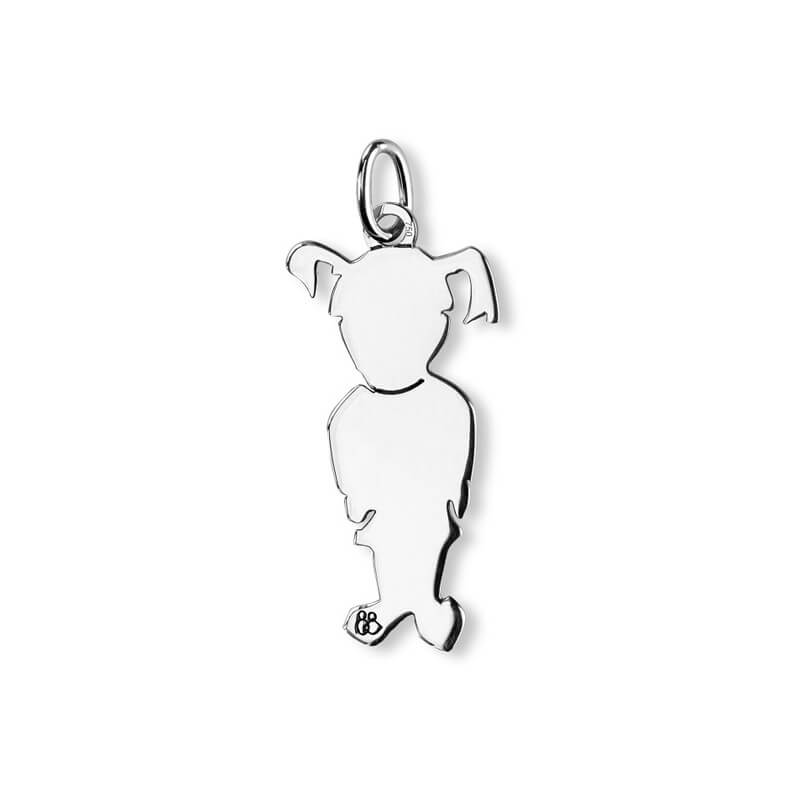  La Fa Mi : Pendentif Fille (or Jaune Ou Or Blanc)