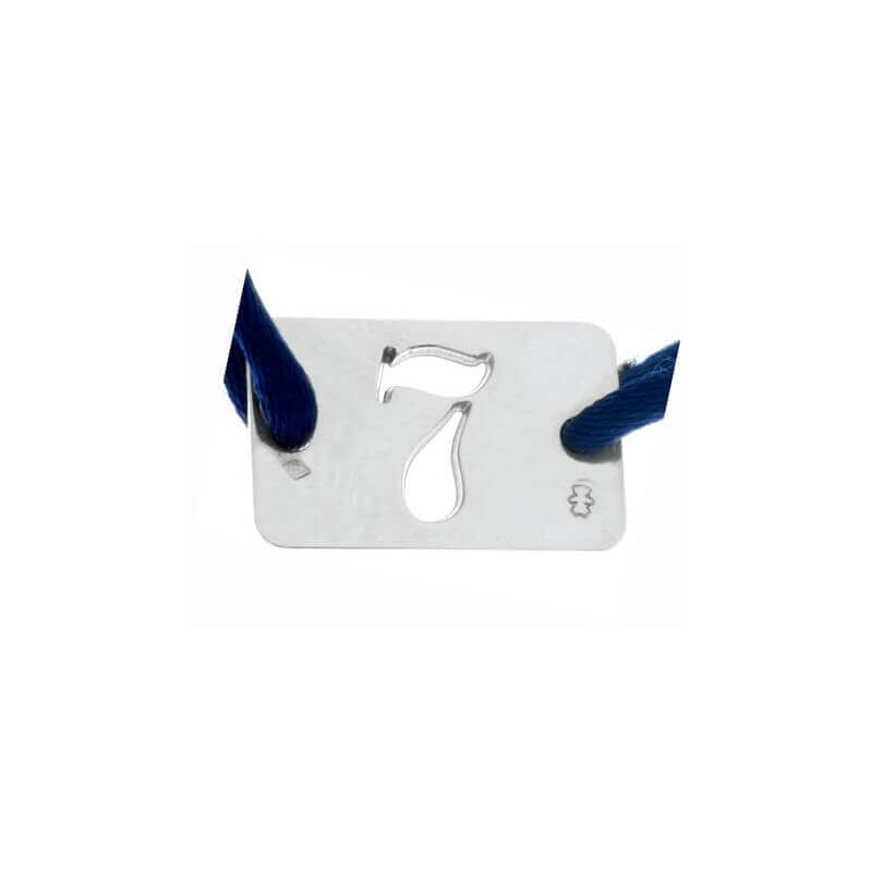  Loupidou : Bracelet Lucky Number Plaque Argent 23 Mm