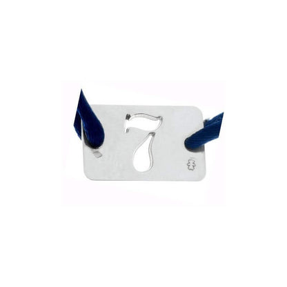  Loupidou : Bracelet Lucky Number Plaque Argent 23 Mm