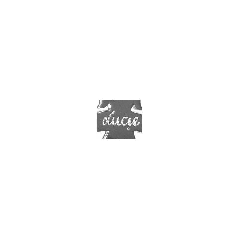  Loupidou : Grand Pendentif Fleur (argent)