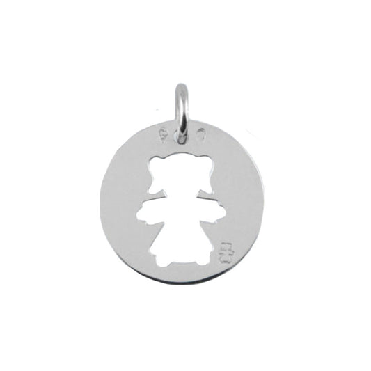  Loupidou : Grande Médaille Ajourée Petite Fille (argent)