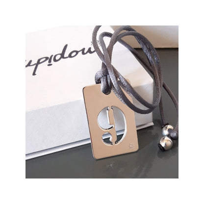  Loupidou : Pendentif Lucky Number (argent)