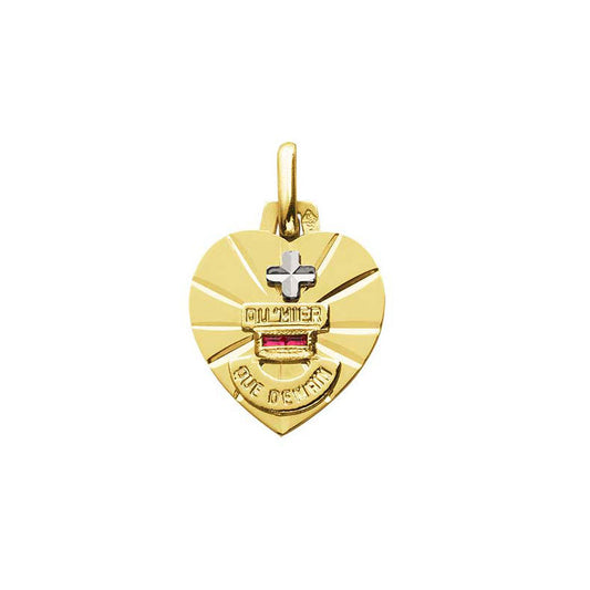  Médaille D'Amour Cœur La Passionnée - Augis