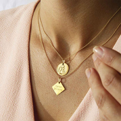  Médaille Femme Bébé Love Bird Or Jaune - Augis