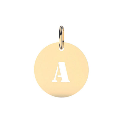  Médaille Lettre Ajourée En Or – Lucas Lucor