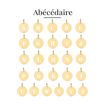  Médaille Lettre Ajourée En Or – Lucas Lucor