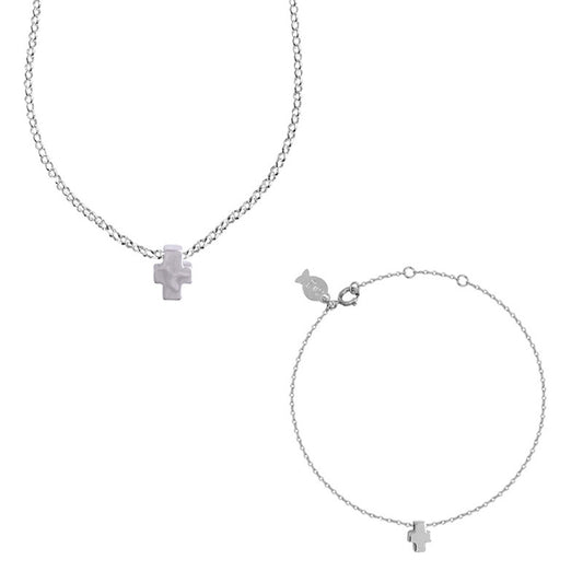  Parure Duo Ado Croix - Clio Blue