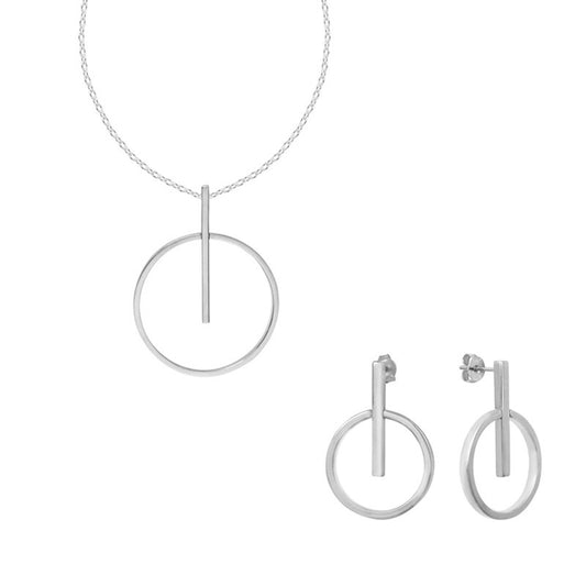  Parure Duo Cercle - Clio Blue