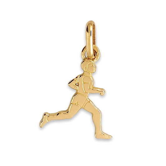  Pendentif Coureur Or Jaune