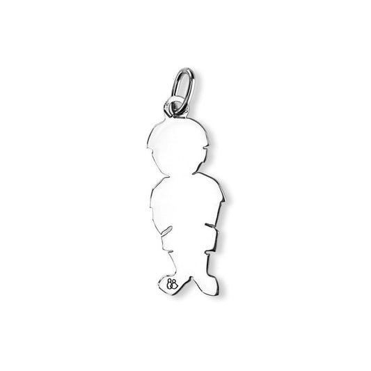  Pendentif Garçon Argent - La Fa Mi
