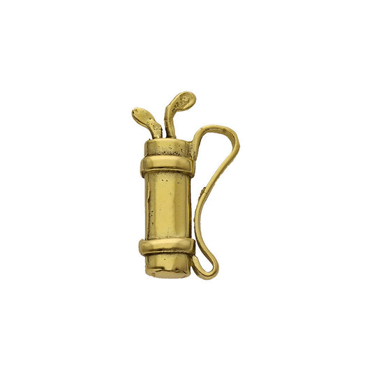  Pendentif Sac De Golf Or Jaune