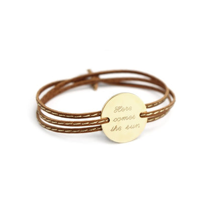  Petits Trésors : Bracelet Amazone Family Plaqué Or