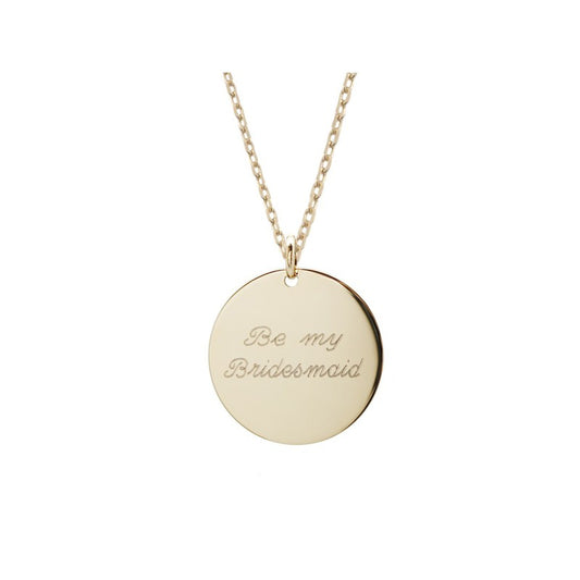  Petits Trésors : Pendentif Message D'amour Plaqué Or
