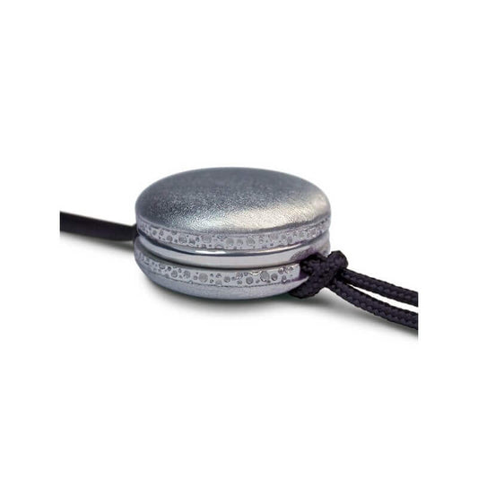  Pompadour : Bracelet Macaron Argent (petit Modèle)